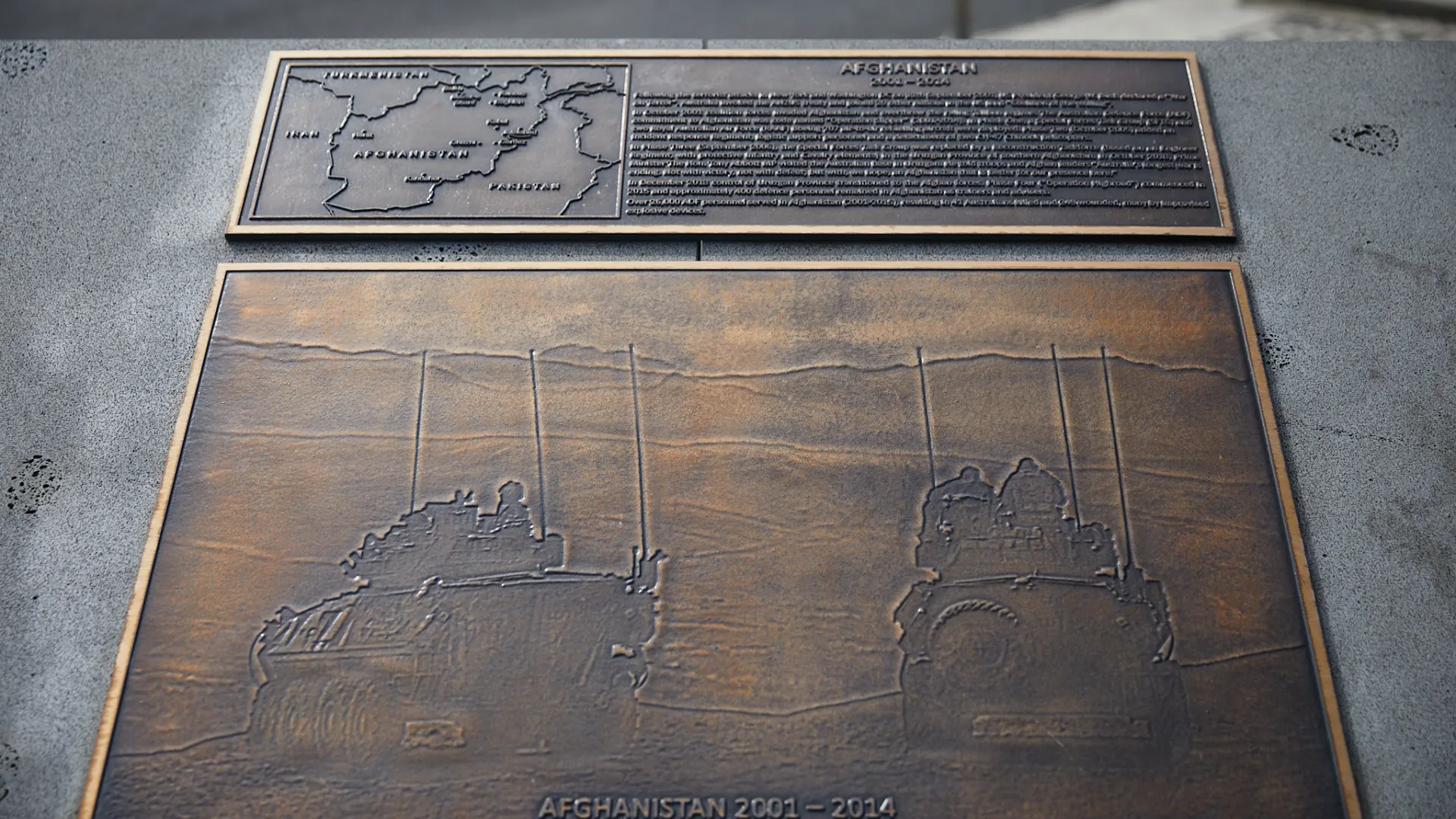 WWII and beyond memorial